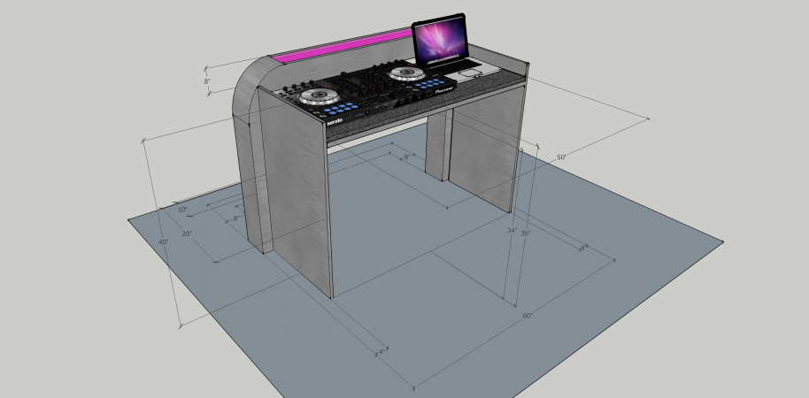 Illuminated DJ Table #208<br>2,436 x 1,200<br>Published 5 years ago